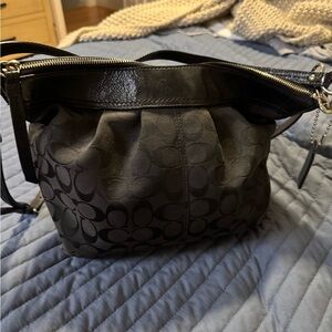 Coach Black Shoulder Bag